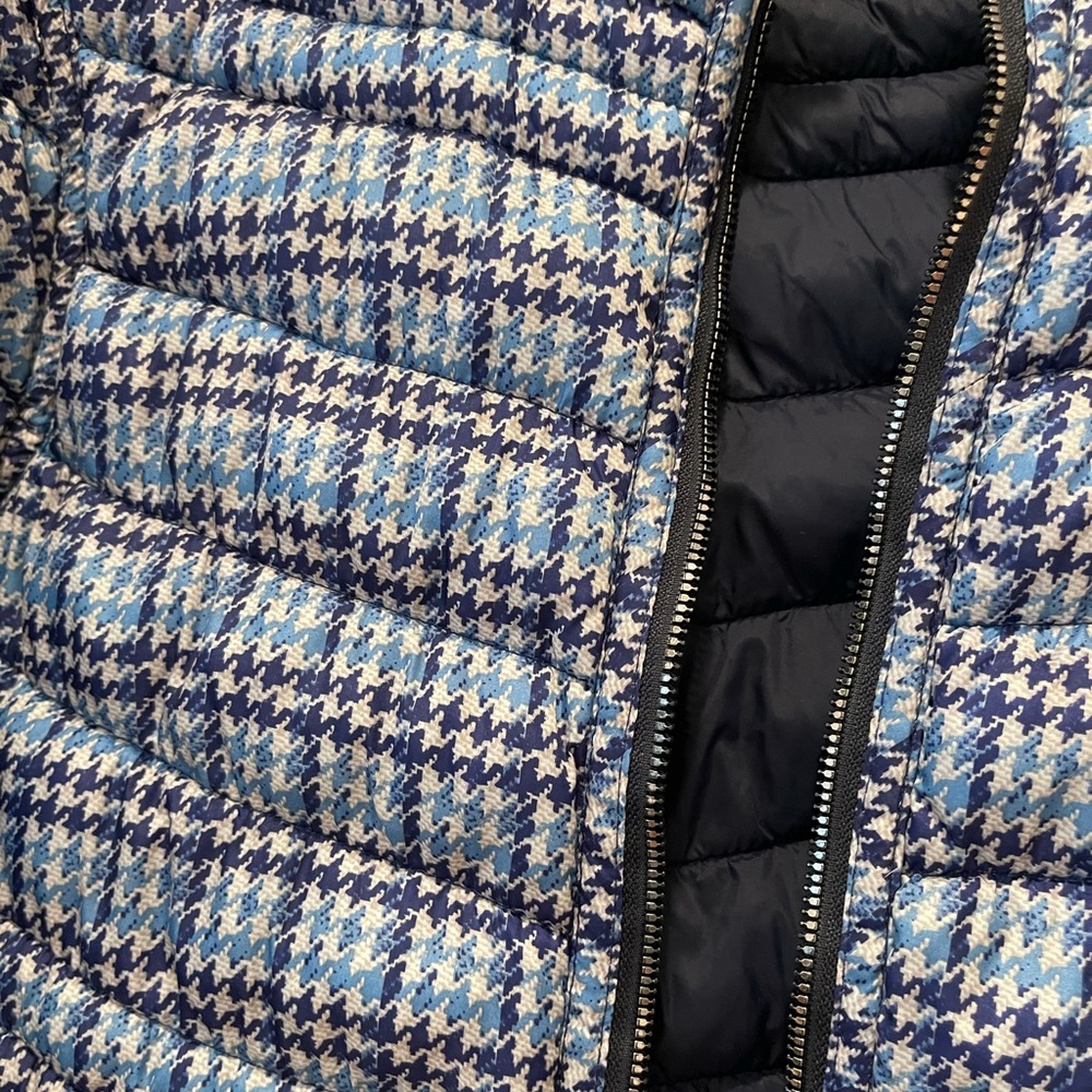 Puffer Jacket.Gingham 2 Sides Puffer Jacket - image 2
